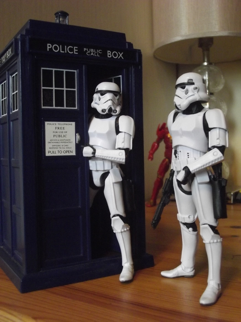 Illustration for article titled The constant beauty of a Stormtrooper Action Figure